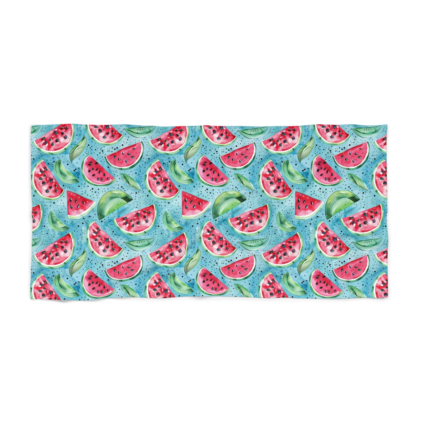 Vibrant Watermelon Beach Towel
