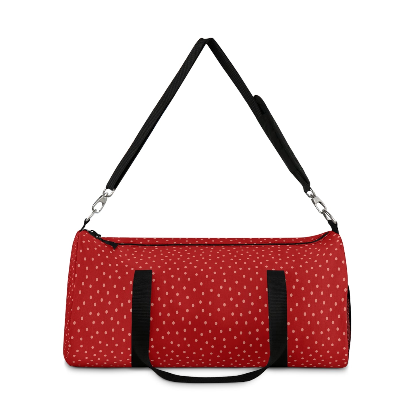 Red Polka Dot Duffel Bag