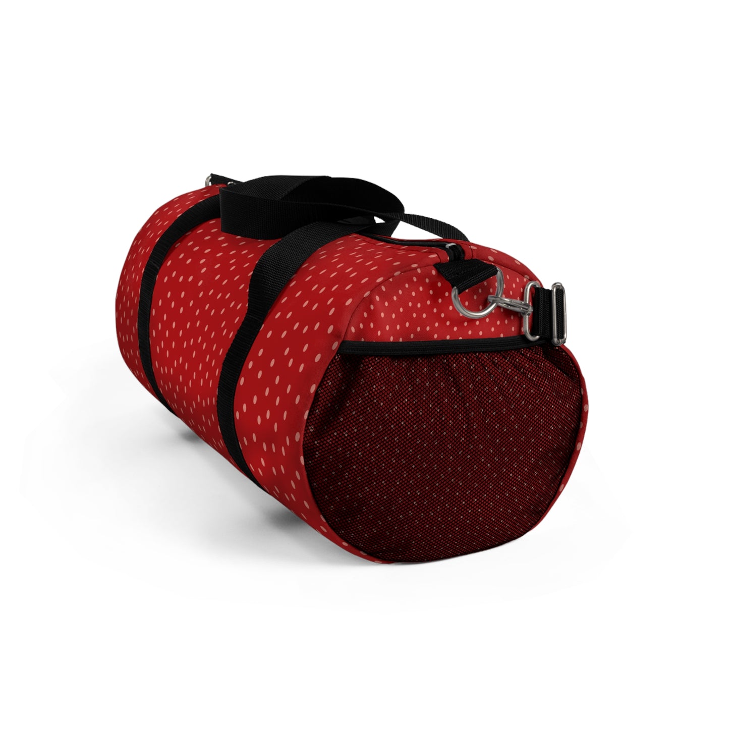 Red Polka Dot Duffel Bag