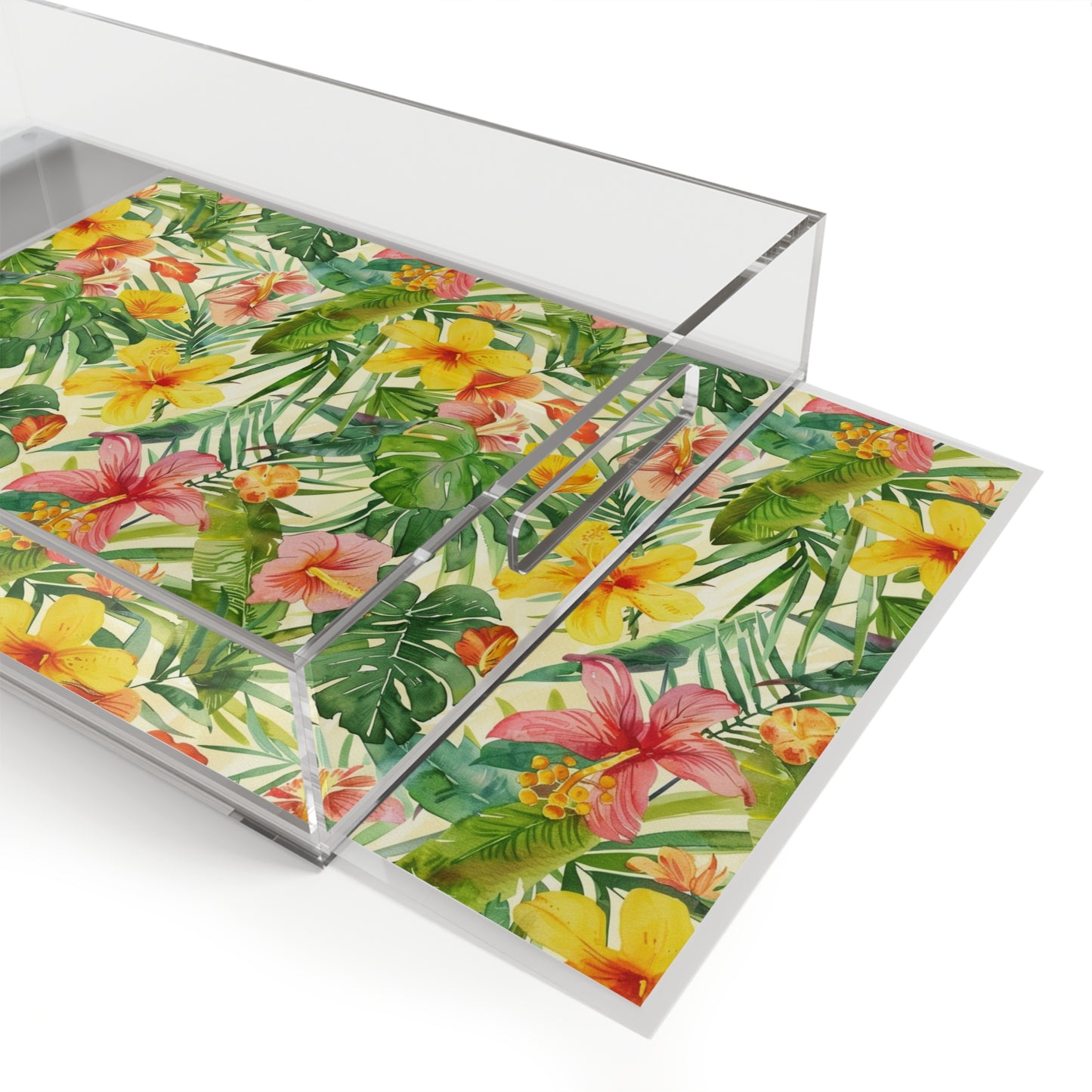 Tropical Acrylic Serving Tray