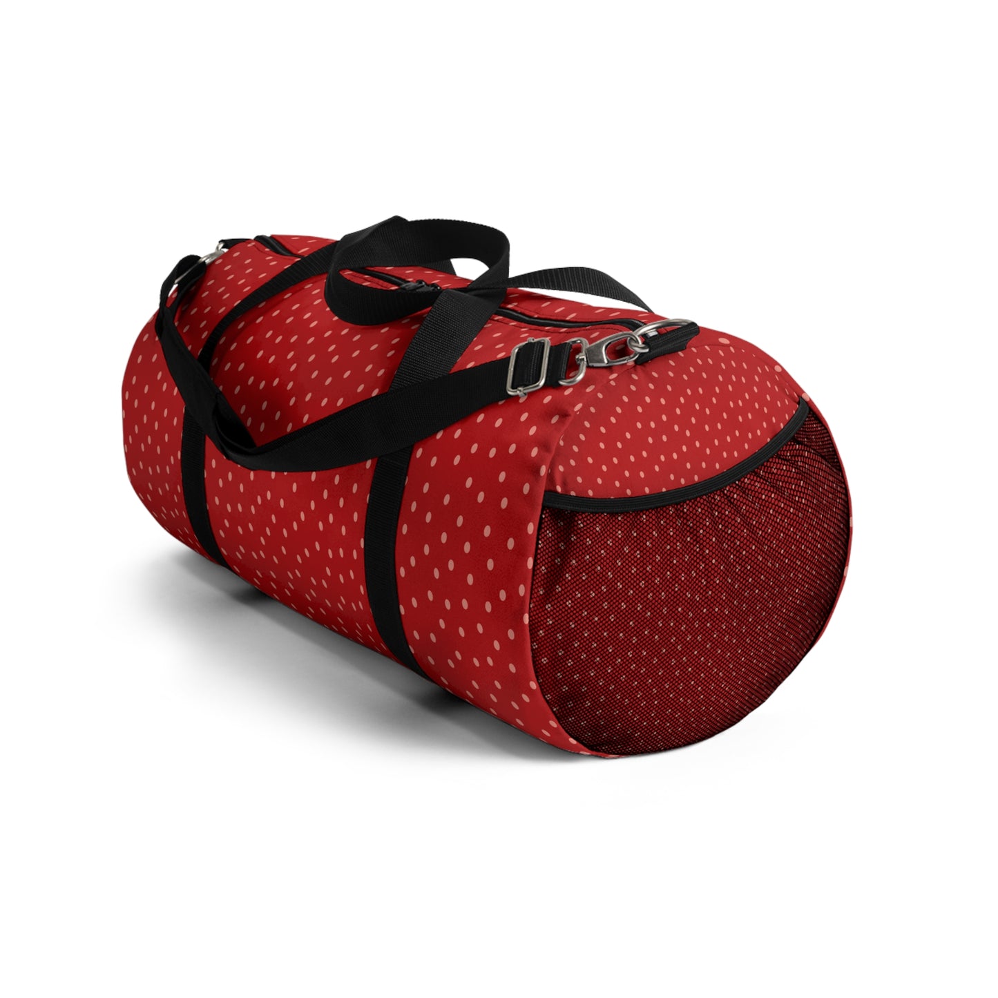 Red Polka Dot Duffel Bag