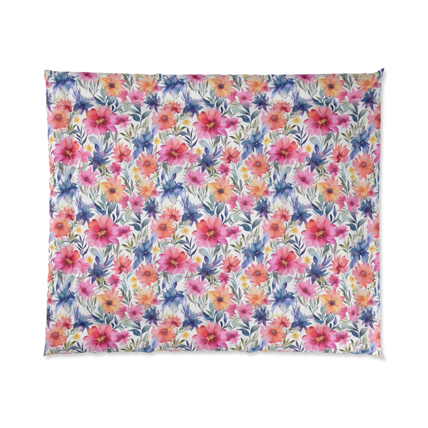 Vibrant Blossom Dream Comforter