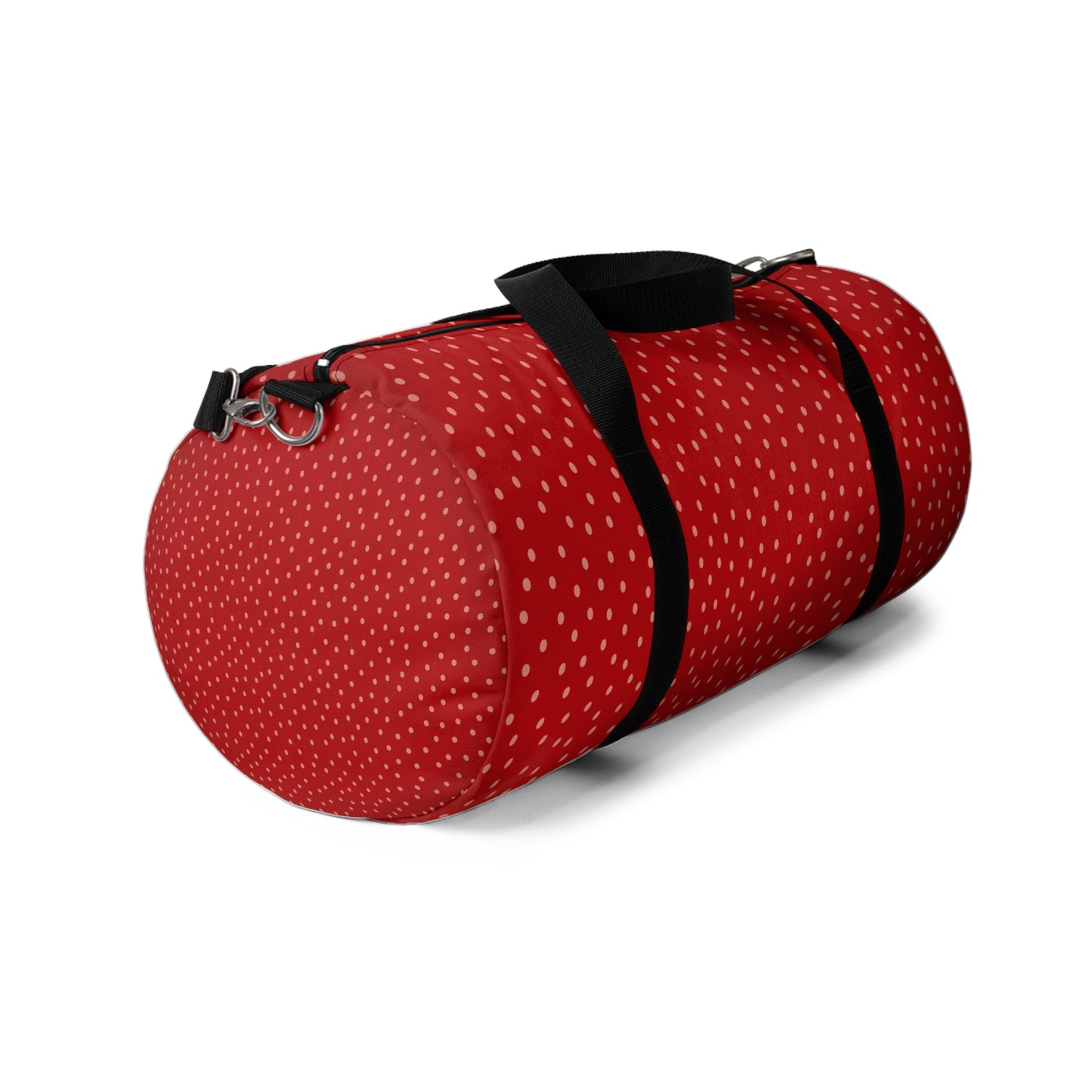 Red Polka Dot Duffel Bag