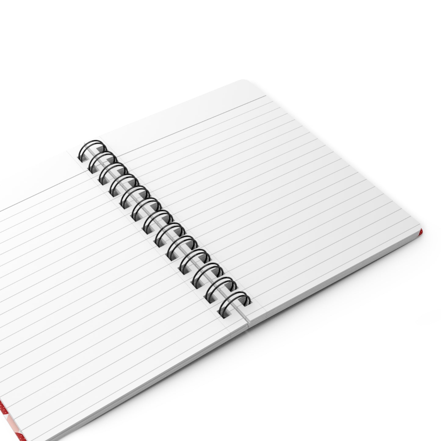 Strawberry Patterned Spiral Bound Journal