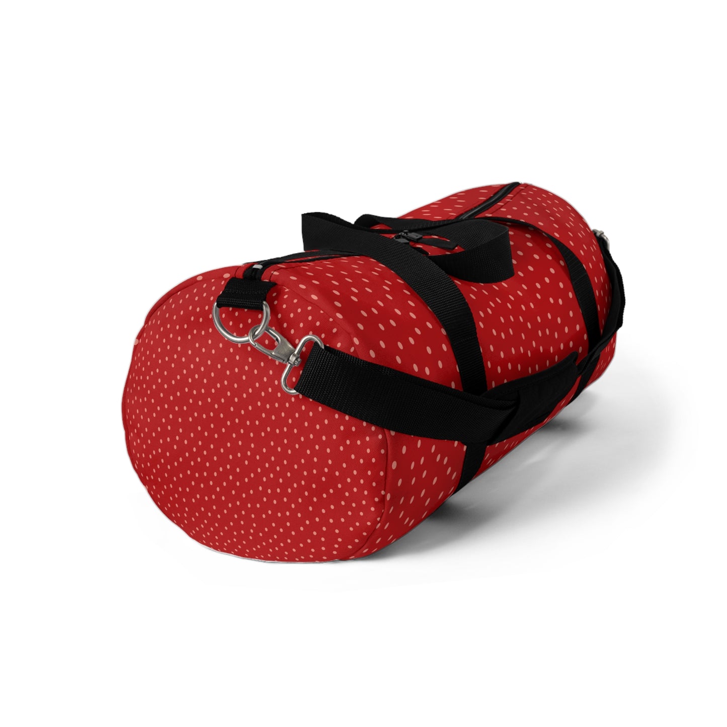 Red Polka Dot Duffel Bag