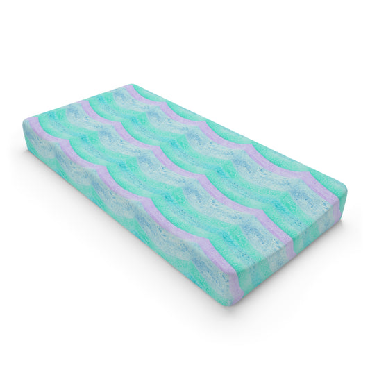 Ocean Wave Baby Changing Pad Cover