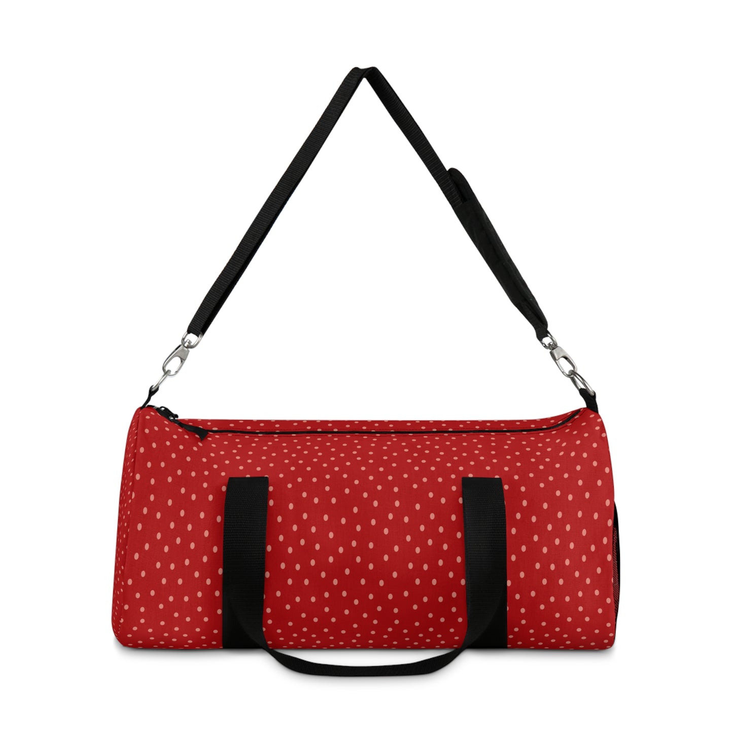 Red Polka Dot Duffel Bag
