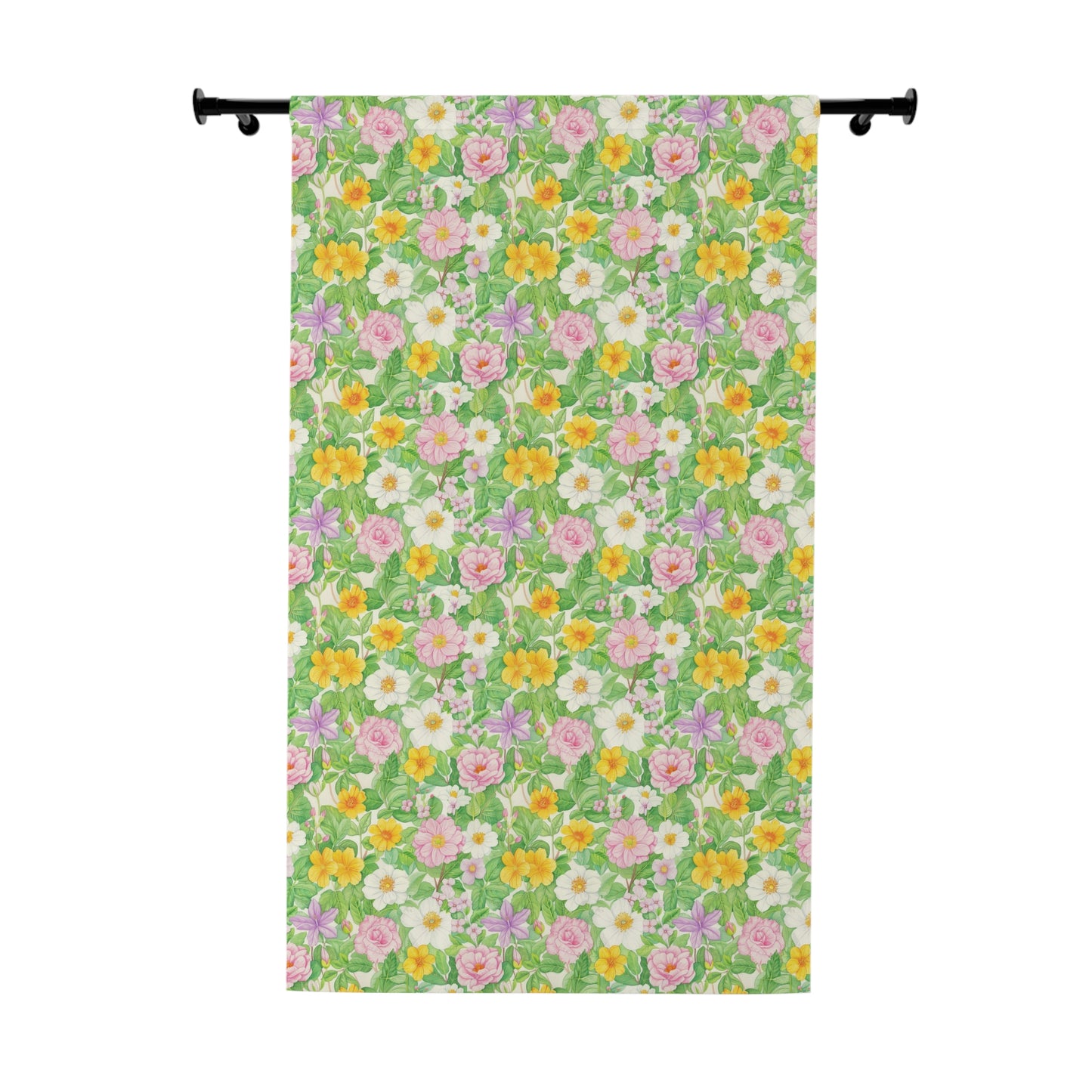 Floral Window Curtains